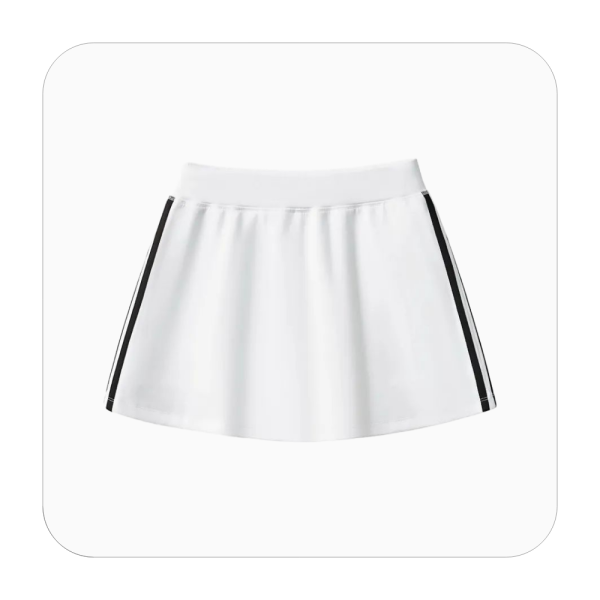 Taped Cooling Performance Short Skirt