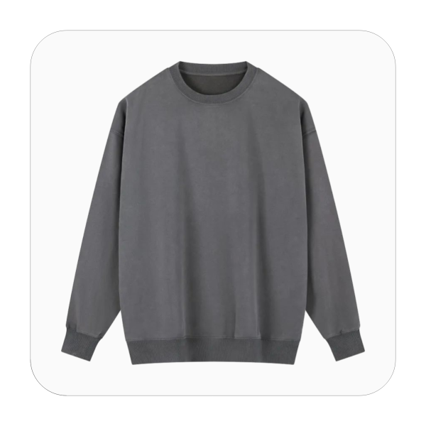 Vintage Washed Heavyweight Crewneck Sweatshirt
